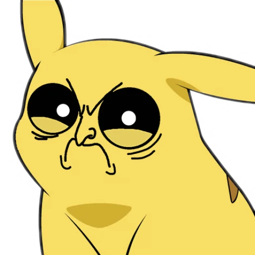😠 Стикер «Pikachu Faces» для Telegram