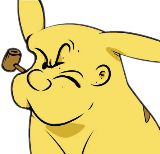 🤨 Стикер «Pikachu Faces» для Telegram