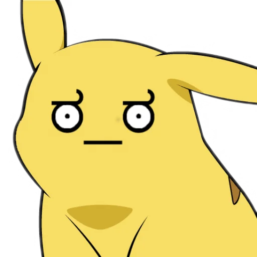😒 Стикер «Pikachu Faces» для Telegram
