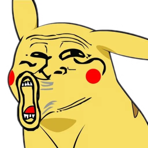 🥳 Стикер «Pikachu Faces» для Telegram
