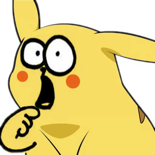 😳 Стикер «Pikachu Faces» для Telegram