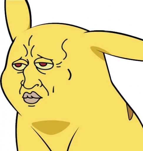 😒 Стикер «Pikachu Faces» для Telegram