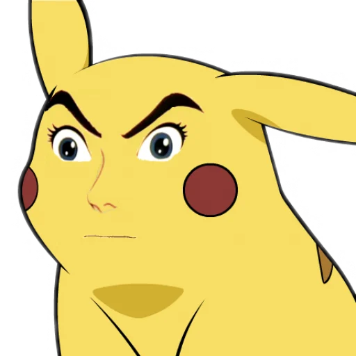😕 Стикер «Pikachu Faces» для Telegram