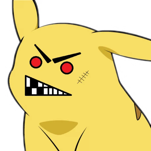 😈 Стикер «Pikachu Faces» для Telegram