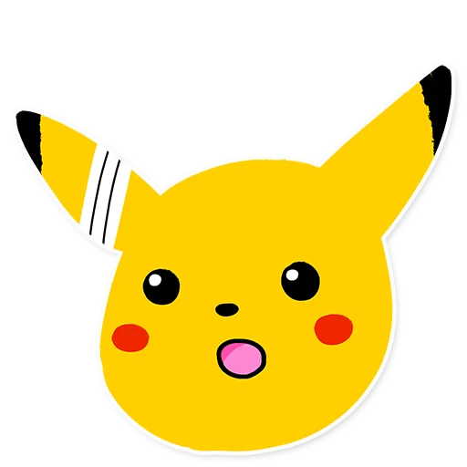 😊 Стикер «Pikachu loves Cookie» для Telegram