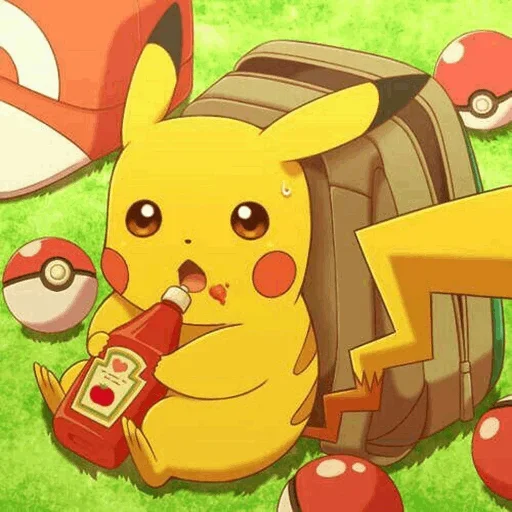 😚 Стикер «Pikachu Mood» для Telegram