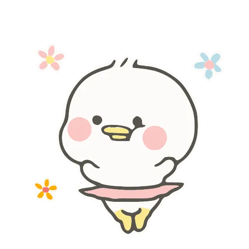 💃 Стикер «小鸭皮卡-» для Telegram