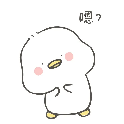 ❓ Стикер «小鸭皮卡-» для Telegram