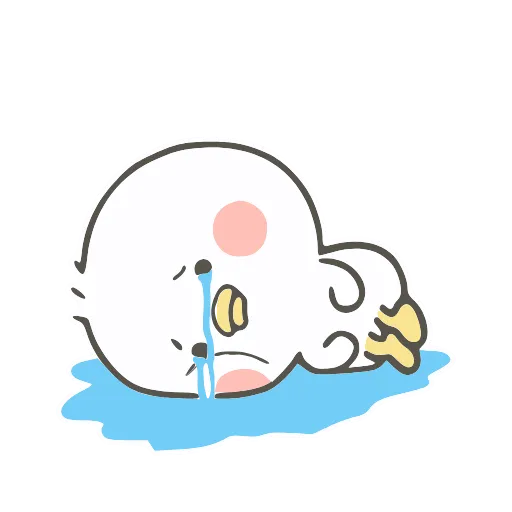 😭 Стикер «小鸭皮卡2-» для Telegram