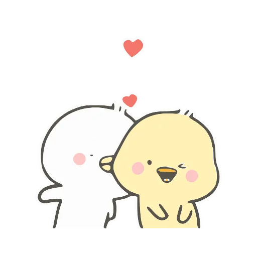😘 Стикер «小鸭皮卡2-» для Telegram