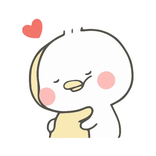 👩‍❤️‍👨 Стикер «小鸭皮卡2-» для Telegram