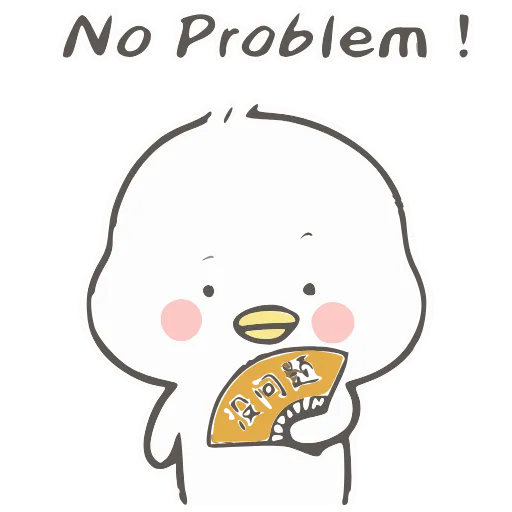 🤙 Стикер «小鸭皮卡2-» для Telegram