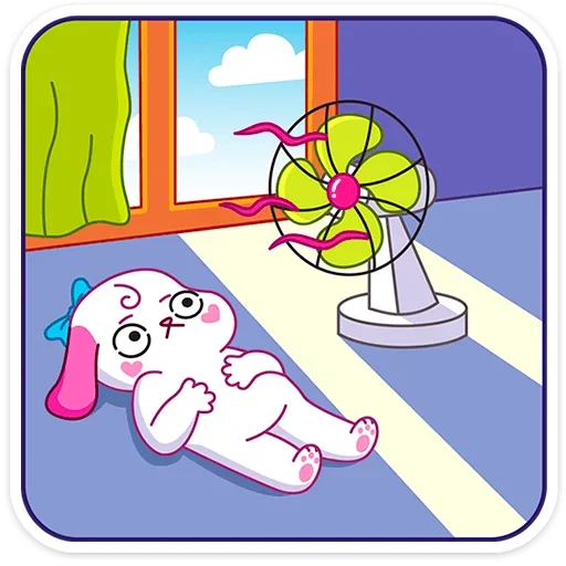 🥵 Стикер «Пики» для Telegram