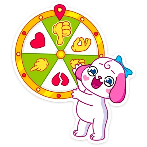 🎰 Стикер «Пики» для Telegram