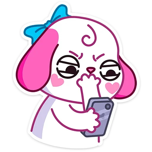 🐶 Стикер «Пики» для Telegram