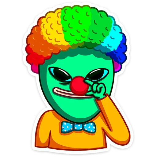 🤡 Стикер «Пикл» для Telegram
