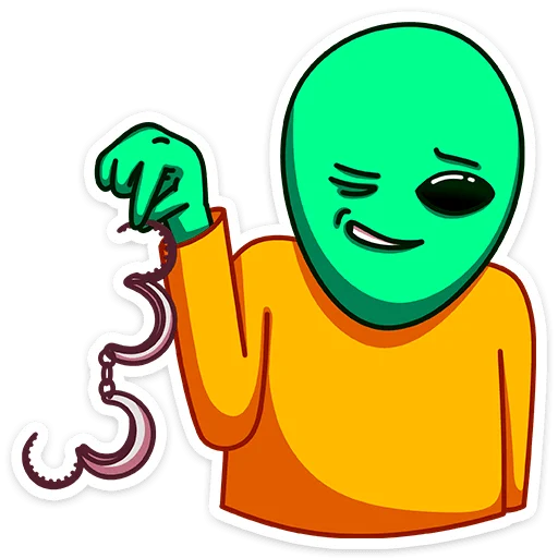 😉 Стикер «Пикл» для Telegram