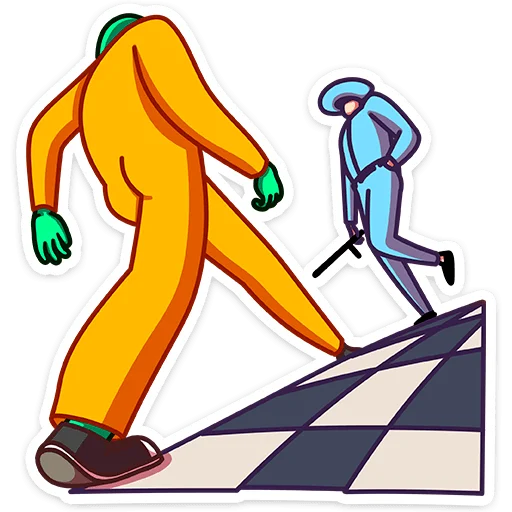 🚶‍♂️ Стикер «Пикл» для Telegram