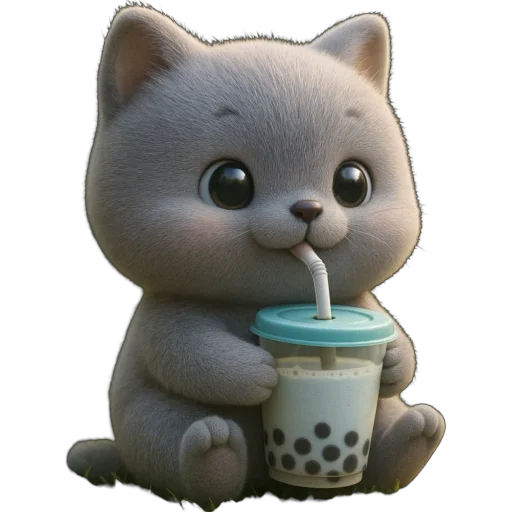 🧋 Стикер «Piko and Paya» для Telegram