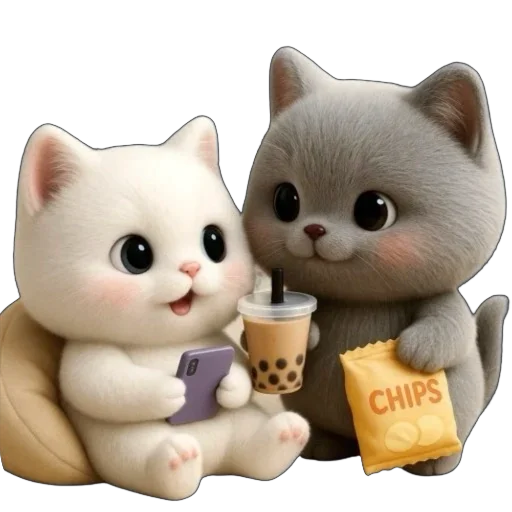 🥰 Стикер «Piko and Paya» для Telegram