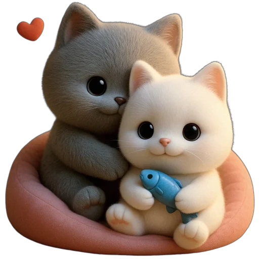 🤗 Стикер «Piko and Paya» для Telegram