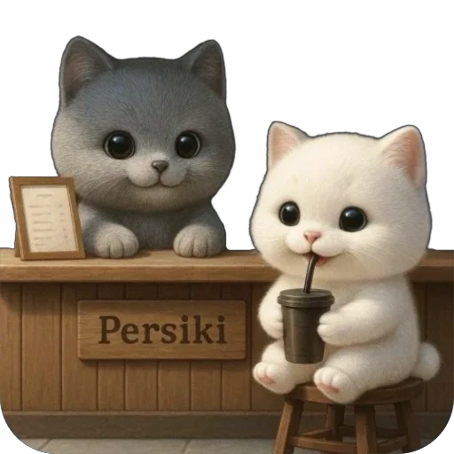 ❤️ Стикер «Piko and Paya» для Telegram