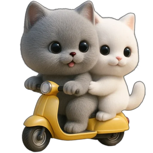 🛵 Стикер «Piko and Paya» для Telegram