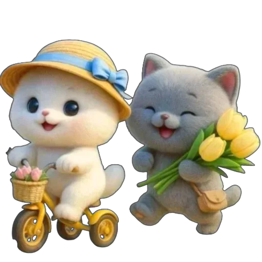 🥰 Стикер «Piko and Paya» для Telegram