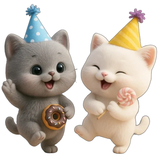 🥳 Стикер «Piko and Paya» для Telegram