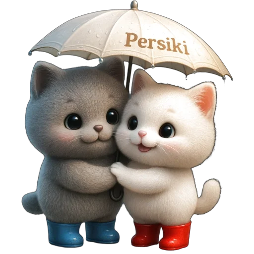 ☂️ Стикер «Piko and Paya» для Telegram
