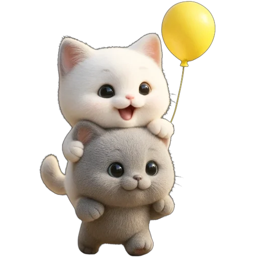 🎈 Стикер «Piko and Paya» для Telegram