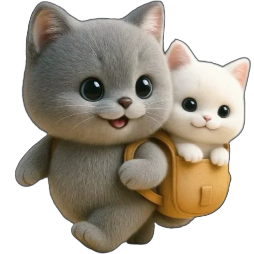 Стикерпак Piko and Paya для Telegram