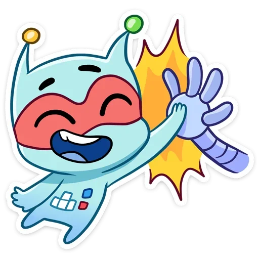 👋 Стикер «Пиксель» для Telegram