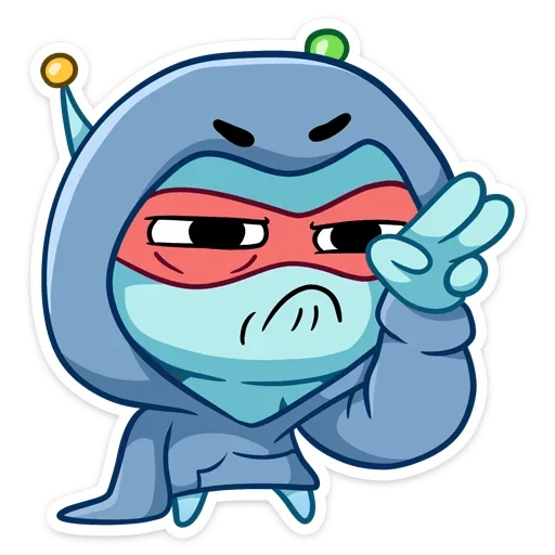 👀 Стикер «Пиксель» для Telegram