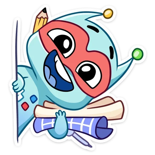 ☺️ Стикер «Пиксель» для Telegram
