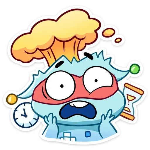 🤯 Стикер «Пиксель» для Telegram