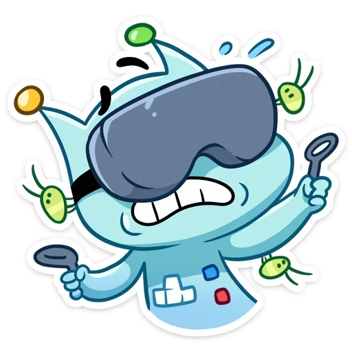 😡 Стикер «Пиксель» для Telegram