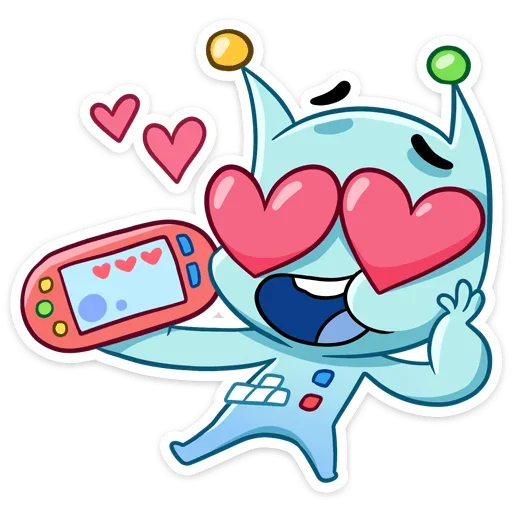 😍 Стикер «Пиксель» для Telegram