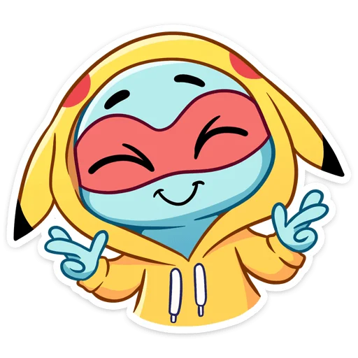 🤞 Стикер «Пиксель» для Telegram