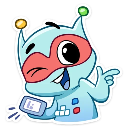 😉 Стикер «Пиксель» для Telegram