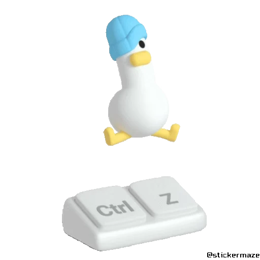 ⌨️ Стикер «Piku & miku» для Telegram
