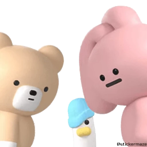 🙂 Стикер «Piku & miku» для Telegram