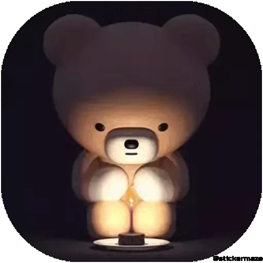 🕯️ Стикер «Piku & miku» для Telegram