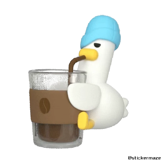 🍹 Стикер «Piku & miku» для Telegram