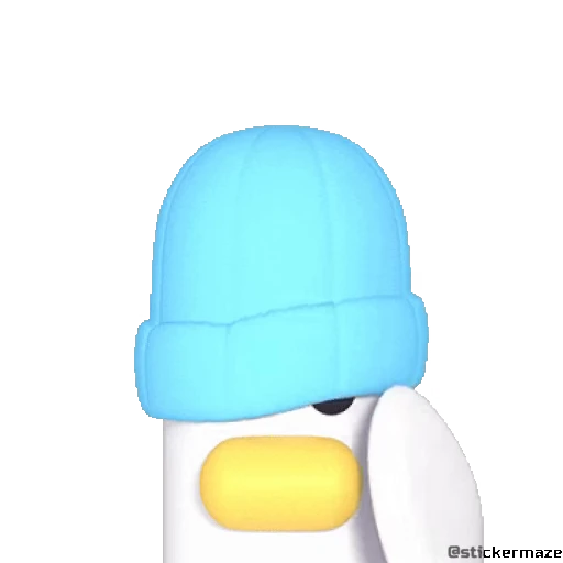 👀 Стикер «Piku & miku» для Telegram