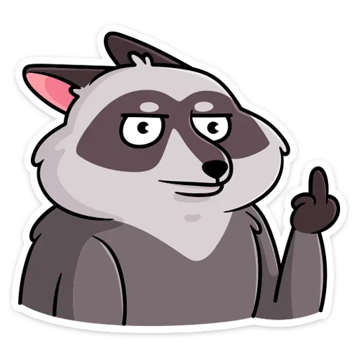 🖕 Стикер «Пилфи» для Telegram
