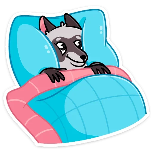 😴 Стикер «Пилфи» для Telegram