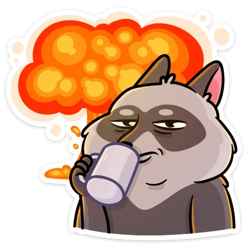 😎 Стикер «Пилфи» для Telegram