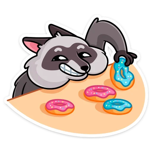 🍩 Стикер «Пилфи» для Telegram
