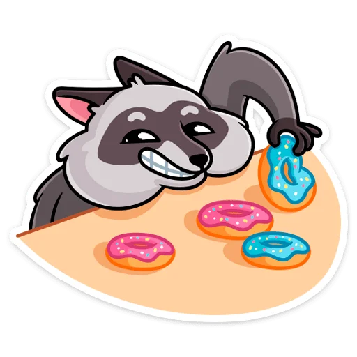 🍩 Стикер «Сники» для Telegram